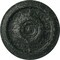 Ekena Millwork Oslo Ceiling Medallion (Fits Canopies up to 7 5/8"), 38 3/8"OD x 2 7/8"P, Painted Turtle Crackle CM38OSPTC - alternate 1